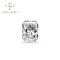 ForeverFlame G H 3.5ct 8mm*9mm  Radiant Cut diamond CVD CZ Moissanite vvs diamond jewelry